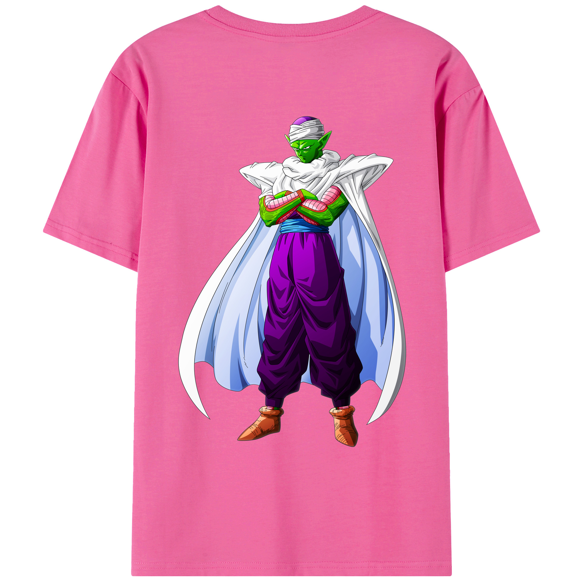 （画像用） ドラゴンボール ピッコロ DRAGON BALL Piccolo レディース半袖Tシャツ(バックプリント)
